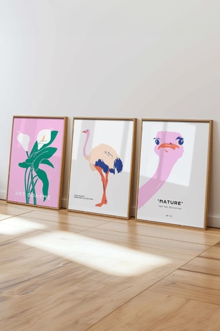 3 quadros - 50 x 70 cm