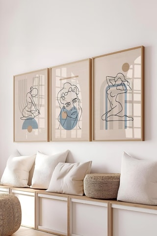 3 tableaux - 50 x 70 cm