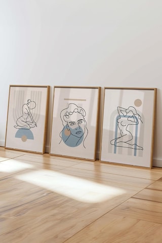 3 tableaux - 50 x 70 cm