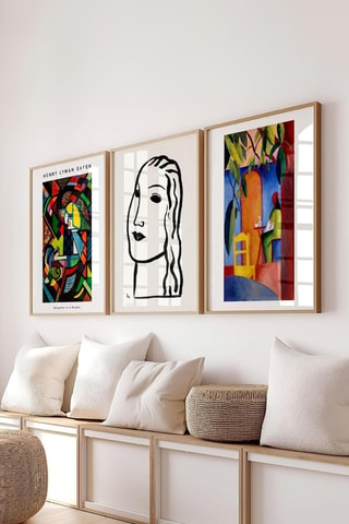 3 tableaux - 50 x 70 cm