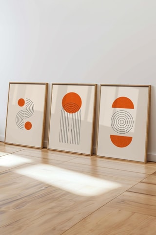 3 tableaux - 50 x 70 cm