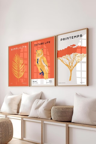 3 quadros - 50 x 70 cm