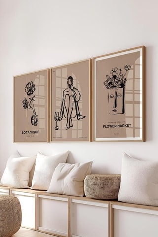 3 tableaux - 50 x 70 cm