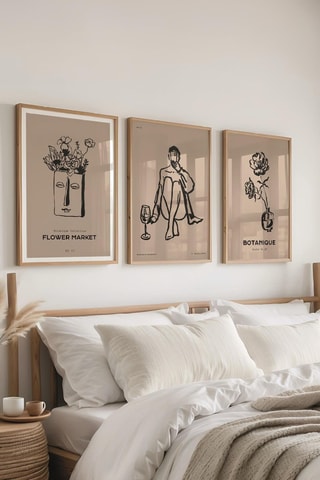 3 tableaux - 50 x 70 cm