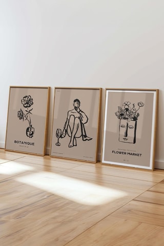 3 tableaux - 50 x 70 cm