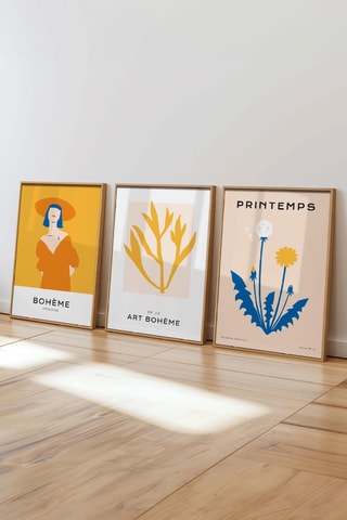 3 quadros - 50 x 70 cm