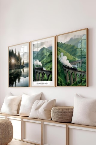 3 tableaux - 50 x 70 cm