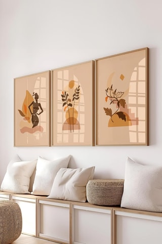 3 tableaux - 50 x 70 cm