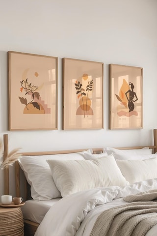 3 tableaux - 50 x 70 cm