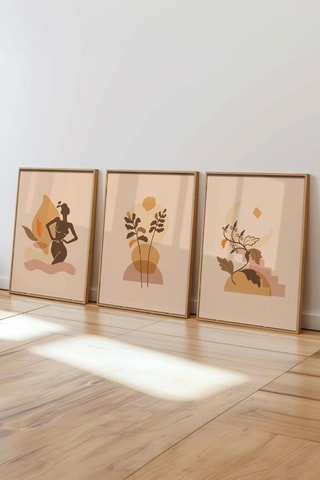 3 tableaux - 50 x 70 cm