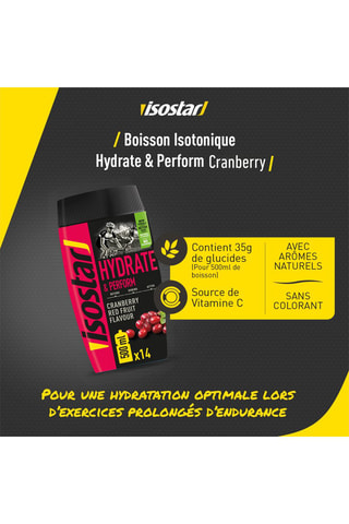 Poudre hydratante Hydrate & Perform cranberry - 560 g