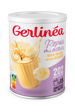 Préparation minceur pour milk-shake à la banane - 436 g