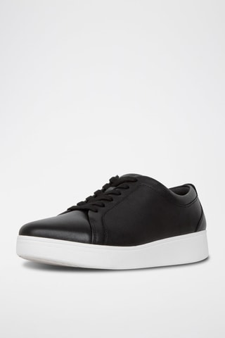 Baskets en cuir - Noir