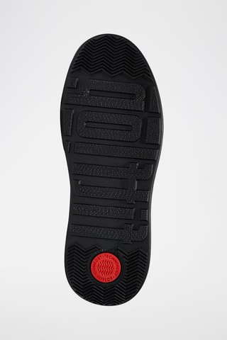 Derbys plateformes en cuir F-Mode - Bleu