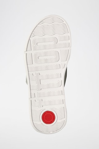 Mules compensées en cuir F-Mode - Blanc