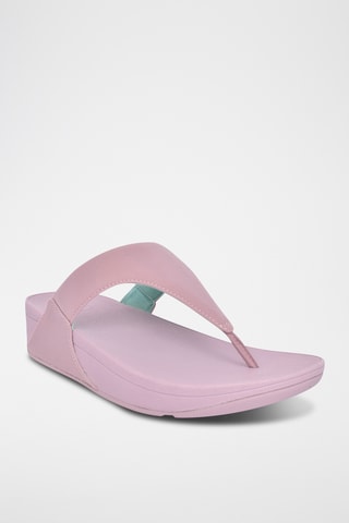 Tongs compensées - Fuchsia