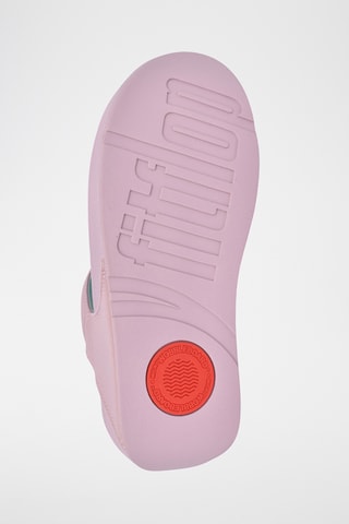 Tongs compensées - Fuchsia