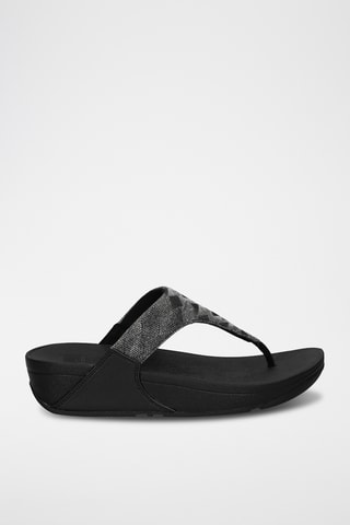 Tongs compensées - Noir