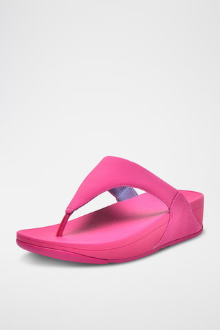Sandales compensées Lulu - Rose