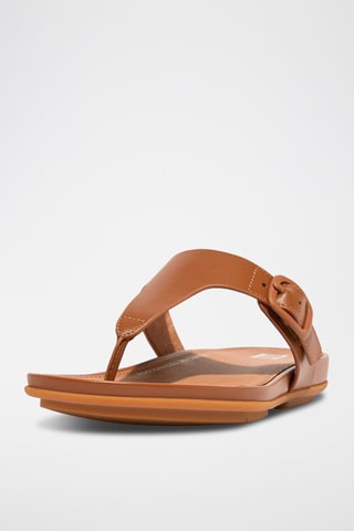 Sandales en cuir Gracie - Marron