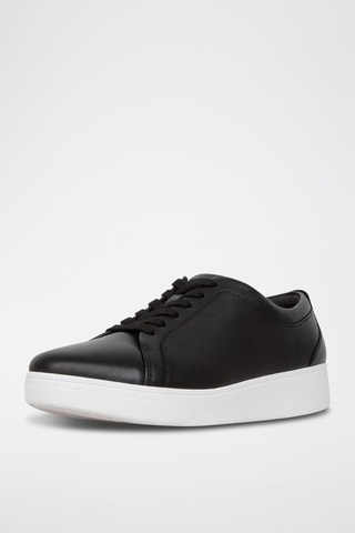 Baskets en cuir - Noir