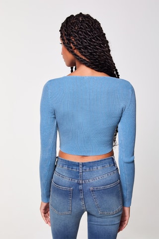 Pull - Bleu - Jennyfer