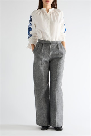 Pantalon taille haute - Gris - Naf Naf