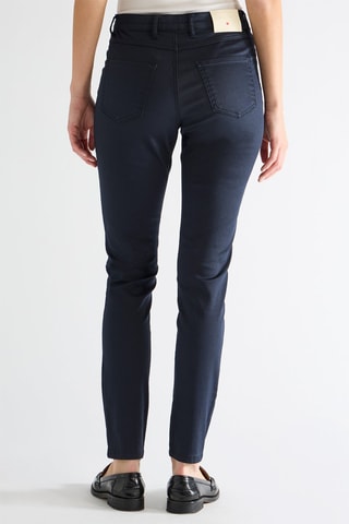 Pantalon taille haute - Bleu nuit - Naf Naf