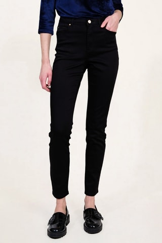 Pantalon taille haute - Noir - Naf Naf
