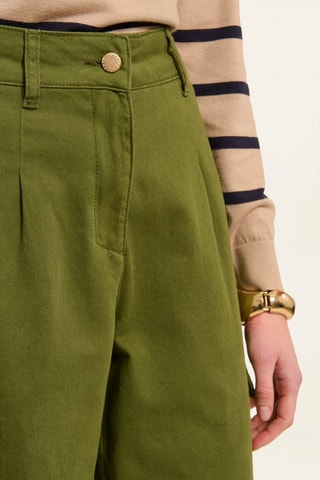Pantalon taille haute - Khaki - Naf Naf