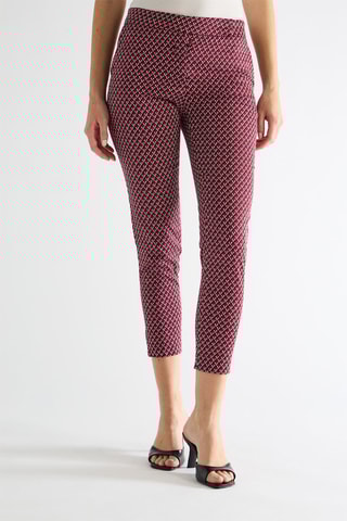 Pantalon 7/8 taille haute - Bordeaux - Naf Naf
