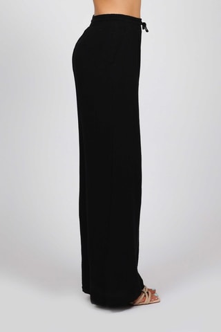 Pantalon taille haute - Noir - Naf Naf