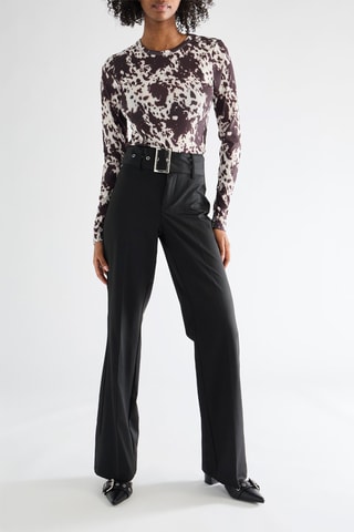 Pantalon flare - Noir - Jennyfer
