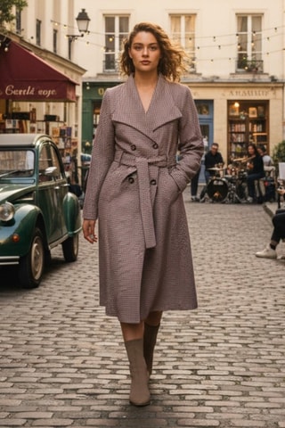 Manteau - Beige - Naf Naf