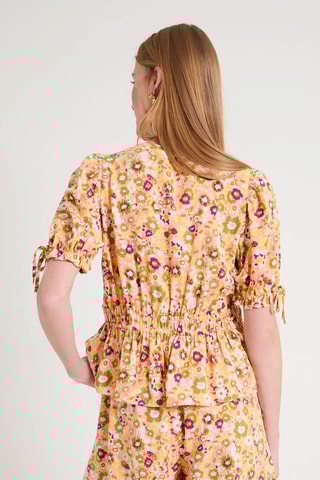 Top - Rose et blanc - Naf Naf