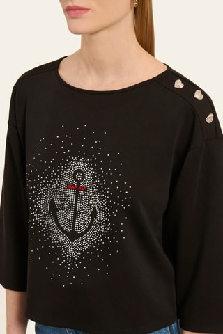 Top - Noir - Naf Naf