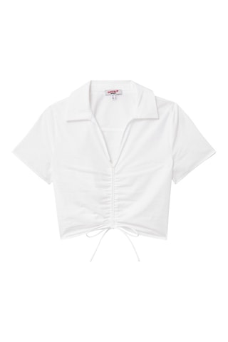 Crop top Blanc - Jennyfer