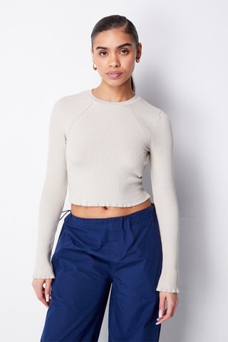 Top Beige - Jennyfer