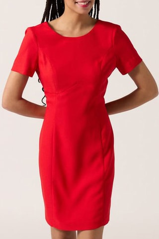 Robe droite Rouge - Naf Naf