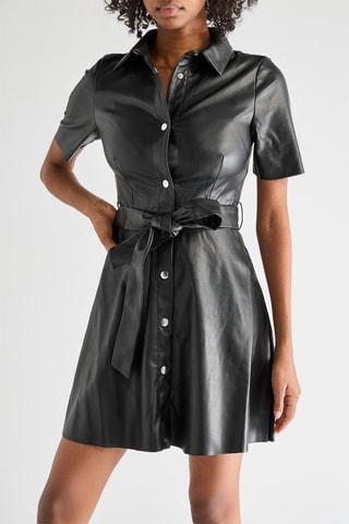 Robe chemise - Noir - Jennyfer