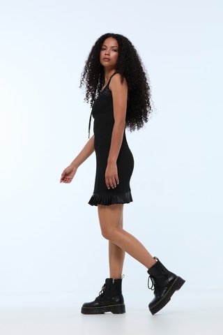 Robe droite - Noir - Jennyfer