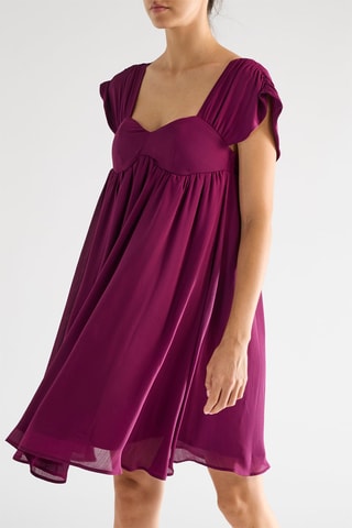 Robe patineuse - Violet - Naf Naf