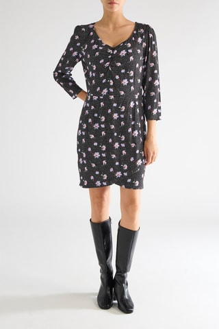 Robe droite - Bleu marine - Naf Naf