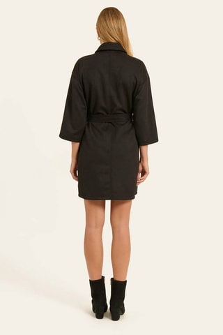 Robe chemise - Noir - Naf Naf