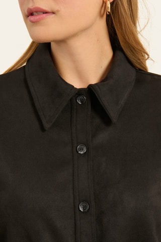 Robe chemise - Noir - Naf Naf