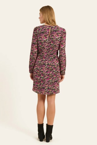 Robe droite - Fuchsia et kaki - Naf Naf