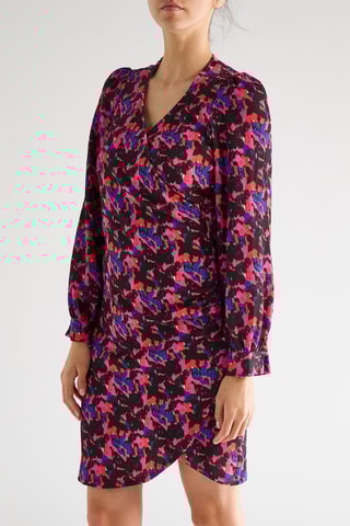 Robe portefeuille - Noir - Naf Naf