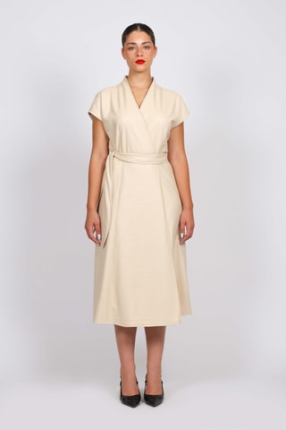 Robe portefeuille - Nude - Naf Naf