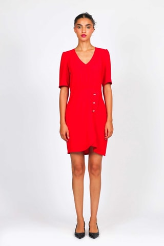 Robe droite - Rouge  - Naf Naf