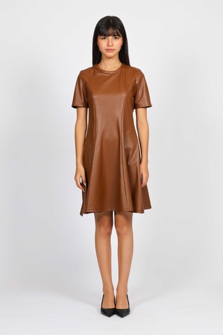 Robe droite - Marron - Naf Naf